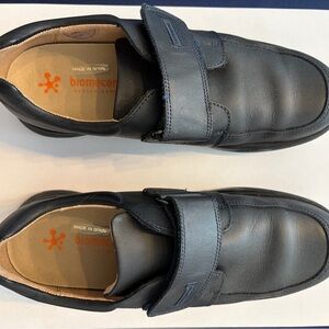 Black Leather Boy’s Shoes